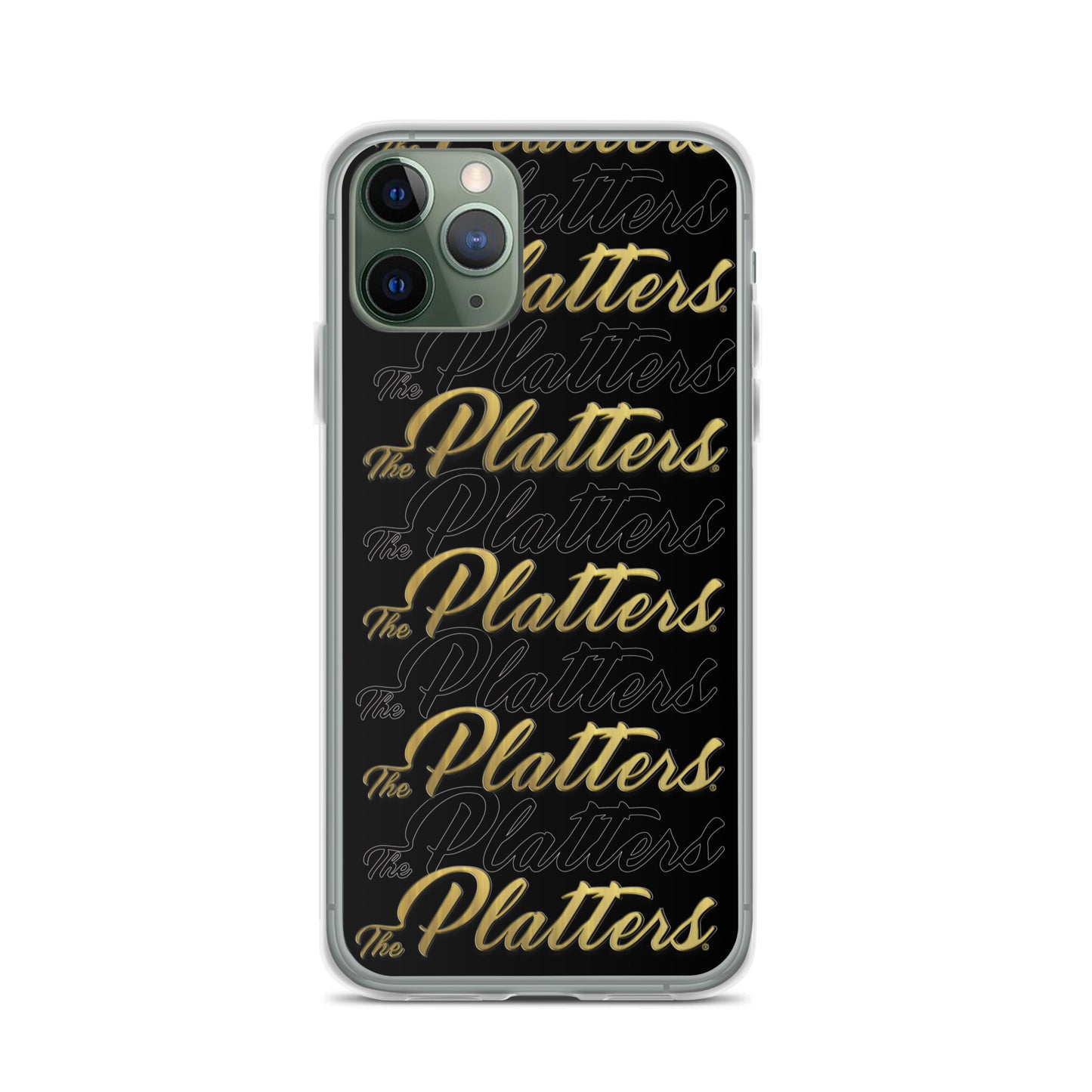 The Platters®️Clear Case for iPhone®️