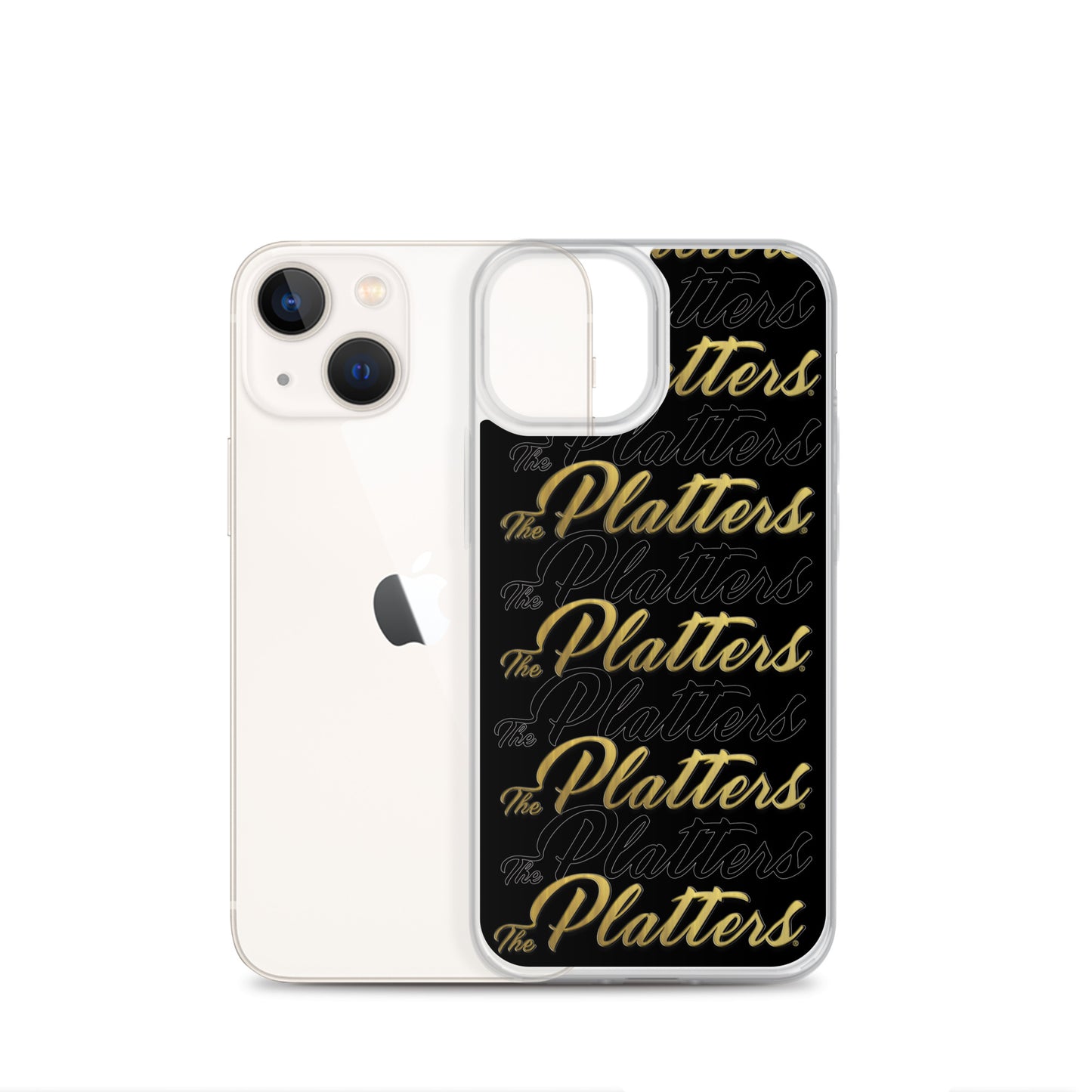 The Platters®️Clear Case for iPhone®️