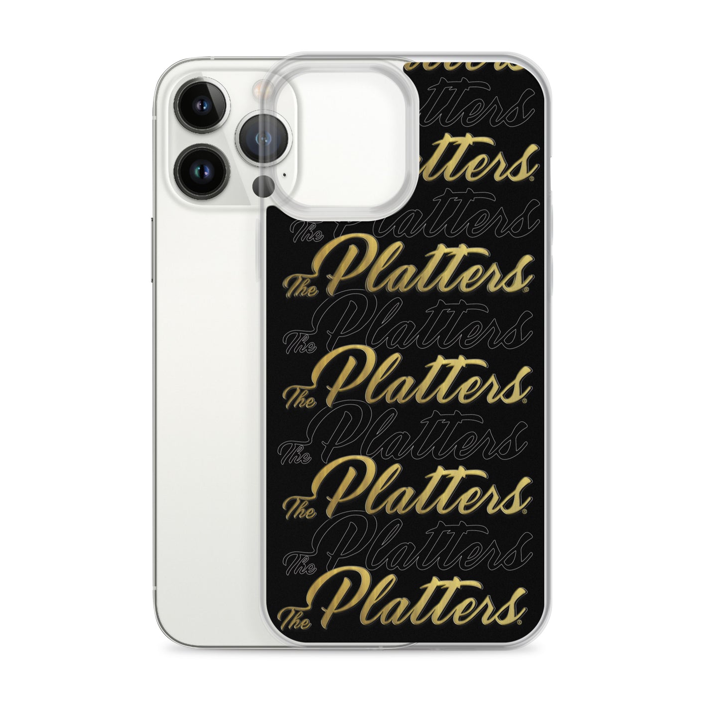 The Platters®️Clear Case for iPhone®️