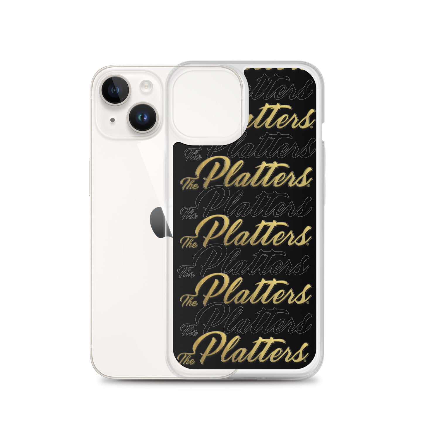 The Platters®️Clear Case for iPhone®️