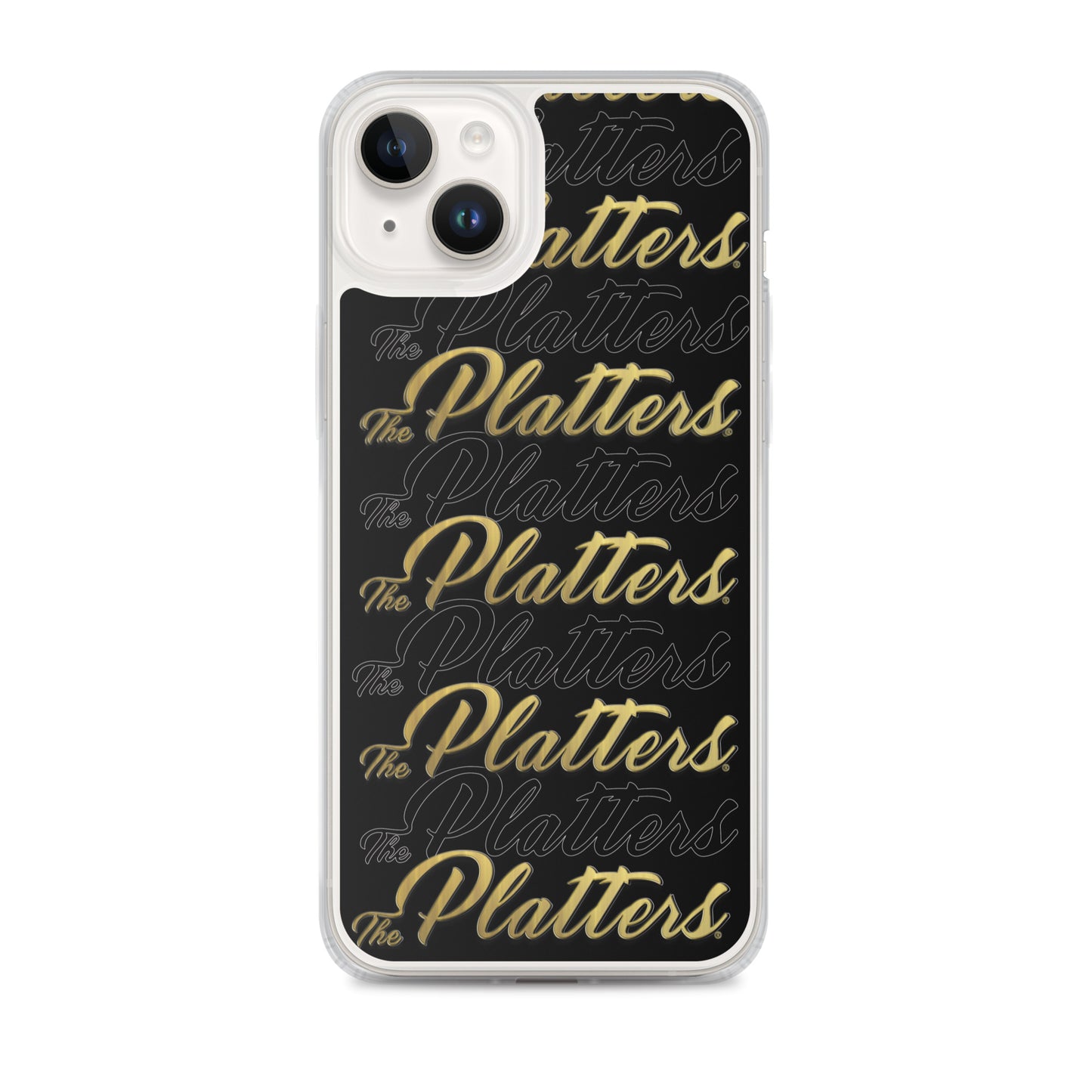 The Platters®️Clear Case for iPhone®️