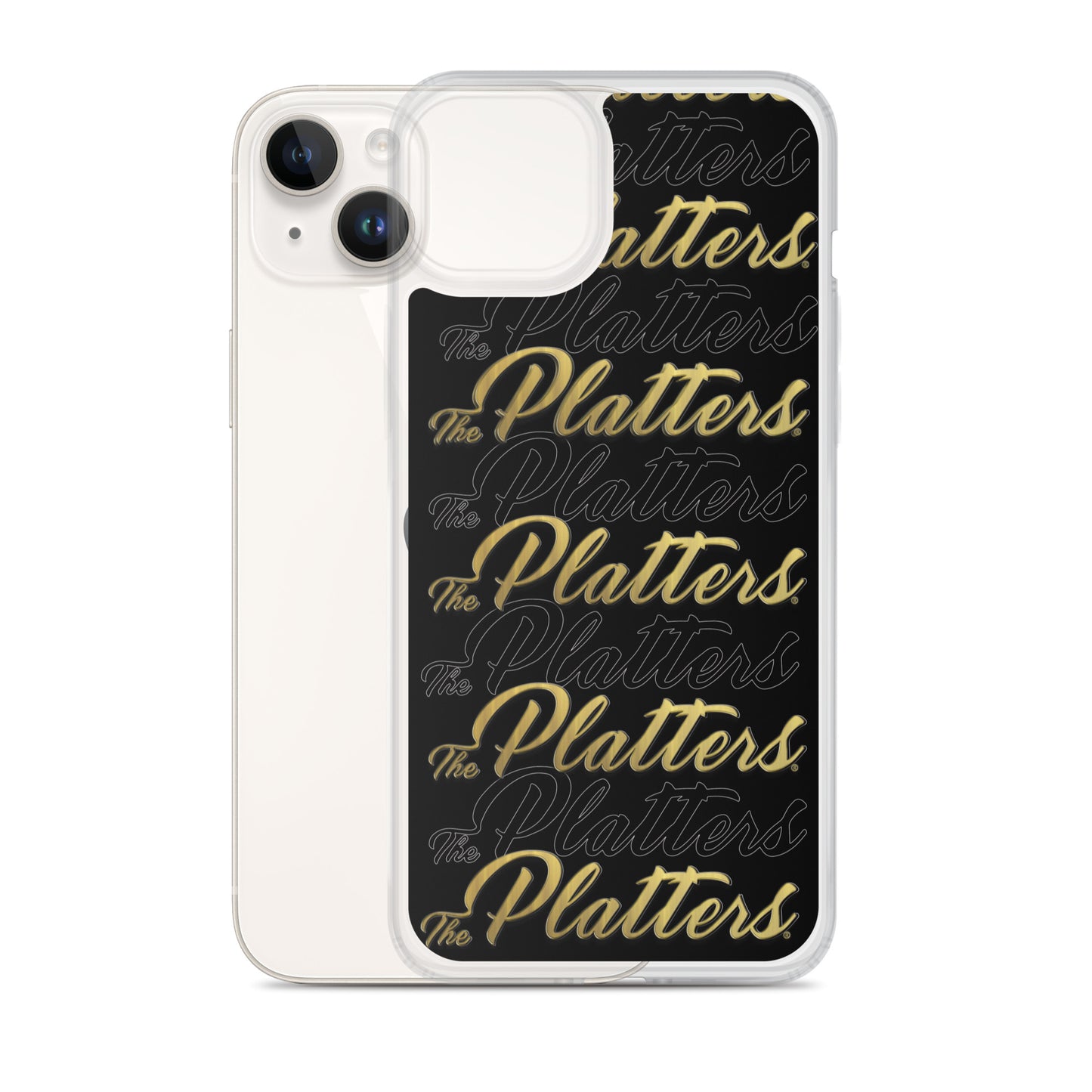 The Platters®️Clear Case for iPhone®️