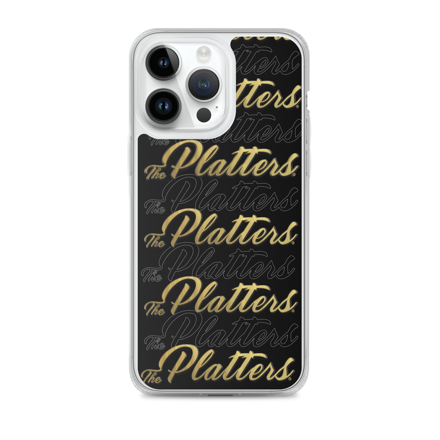 The Platters®️Clear Case for iPhone®️