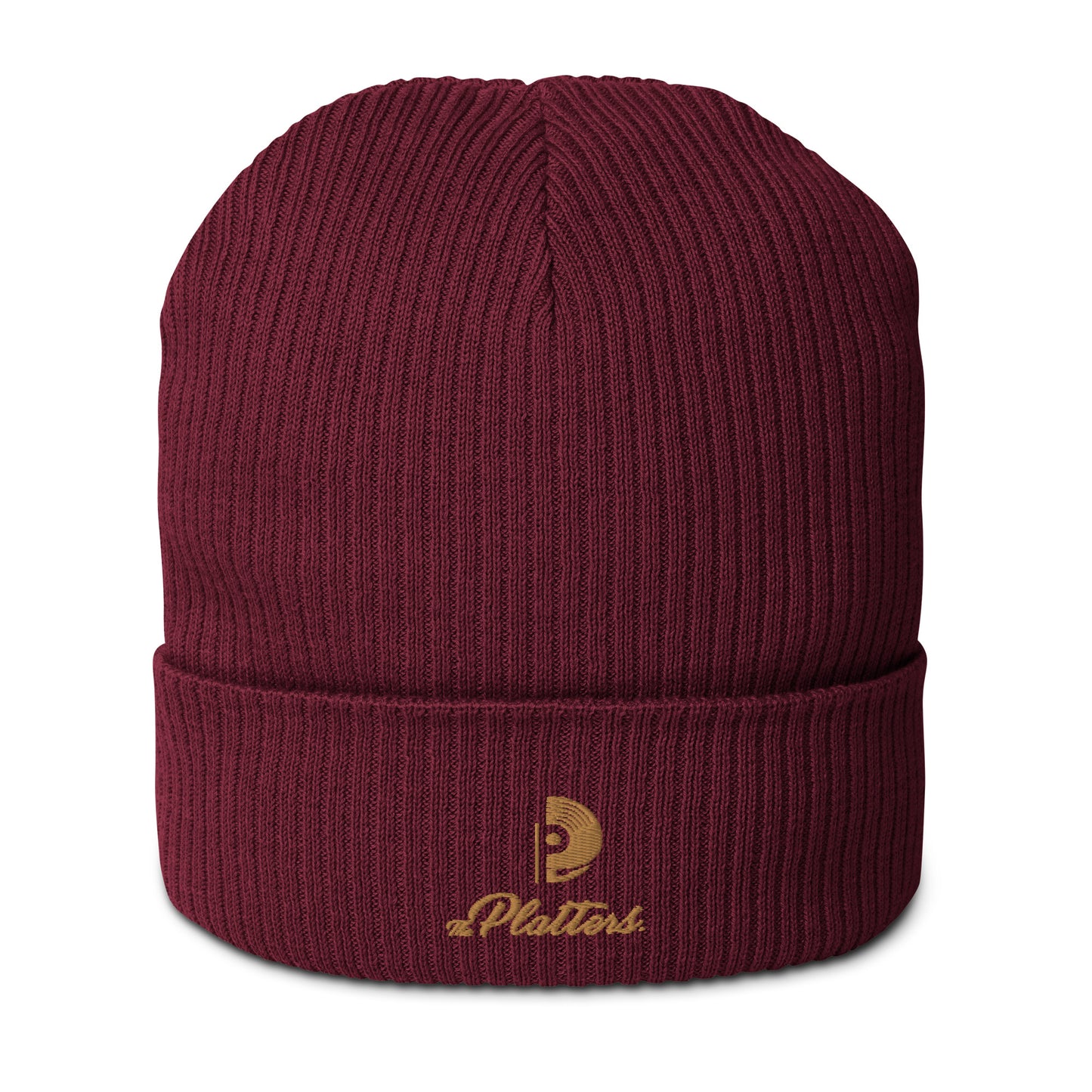 The Platters®️ Organic Ribbed Beanie
