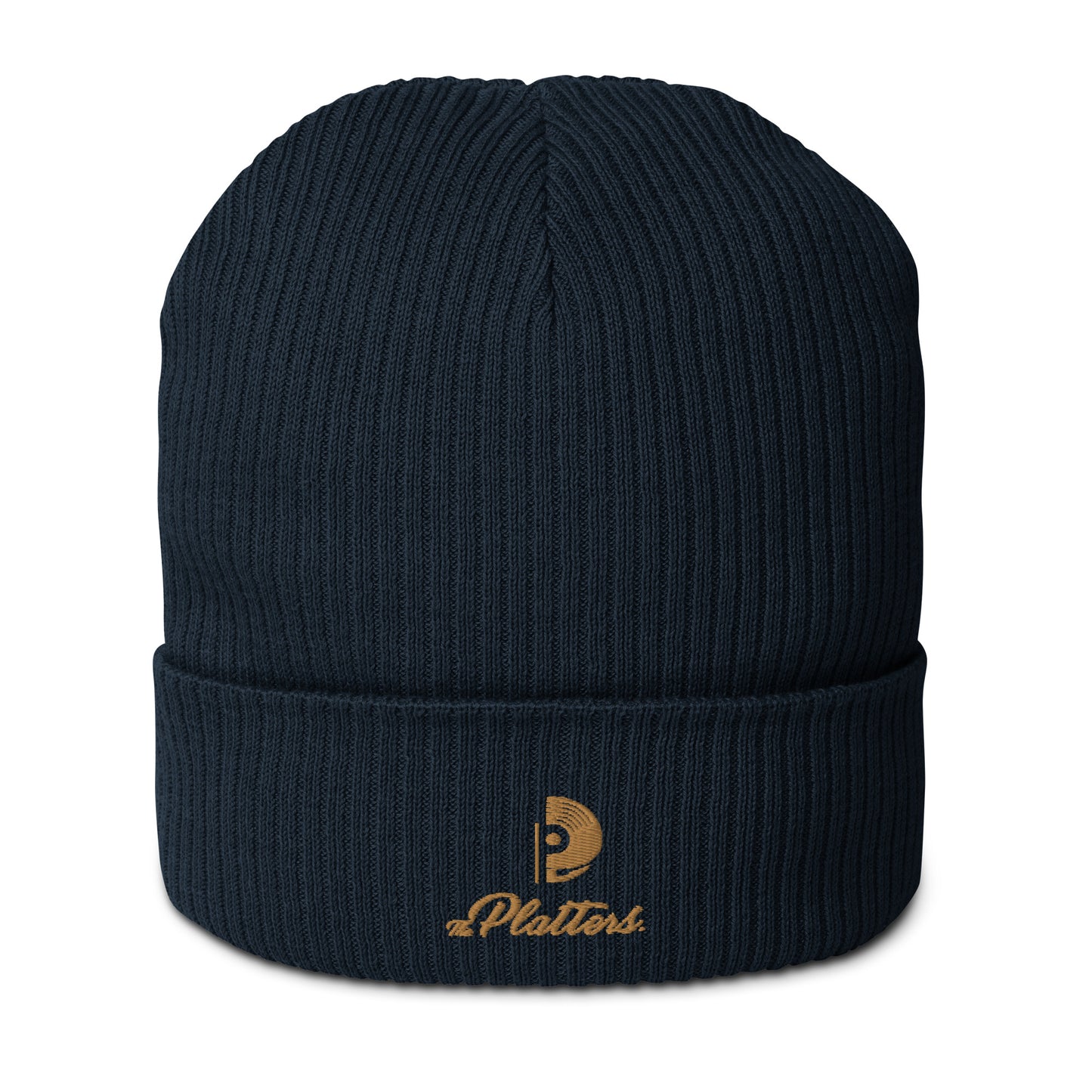 The Platters®️ Organic Ribbed Beanie