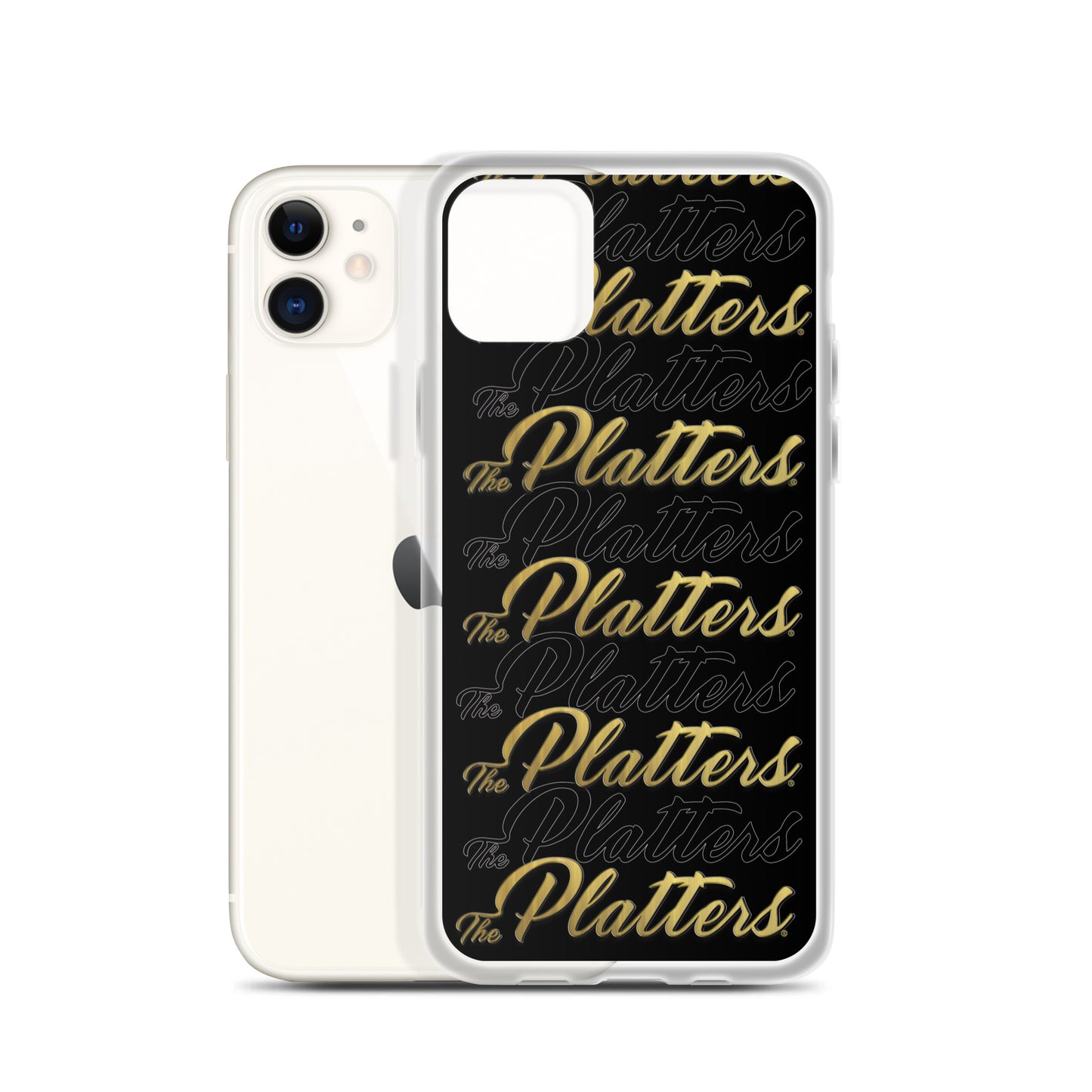 The Platters®️Clear Case for iPhone®️