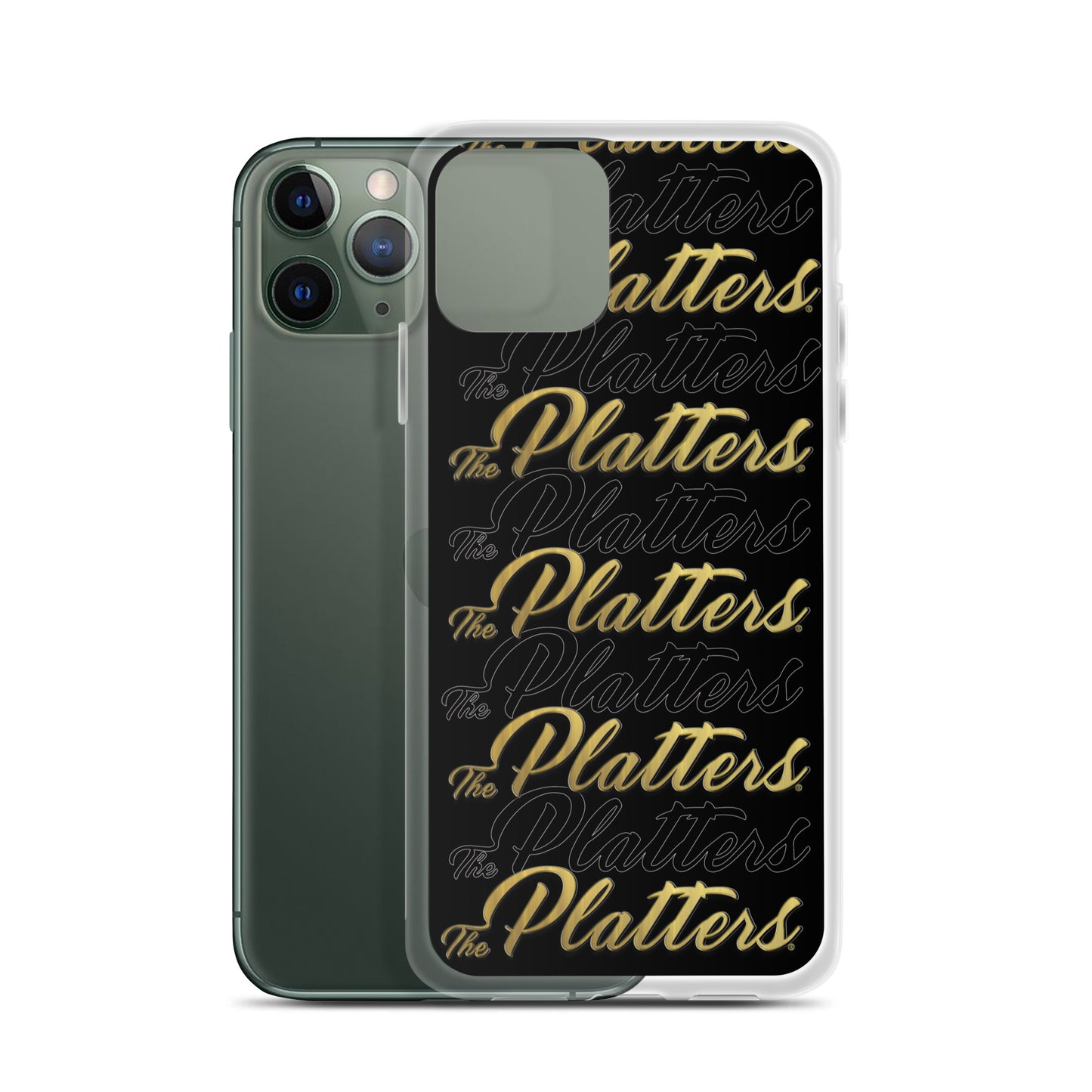 The Platters®️Clear Case for iPhone®️