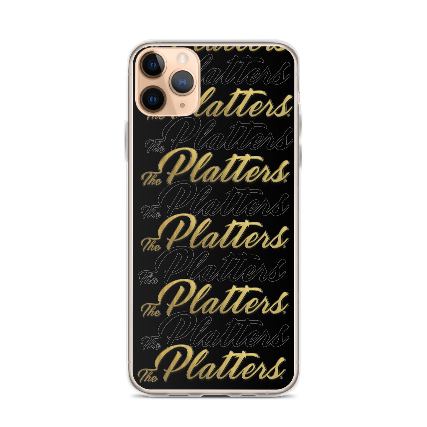 The Platters®️Clear Case for iPhone®️