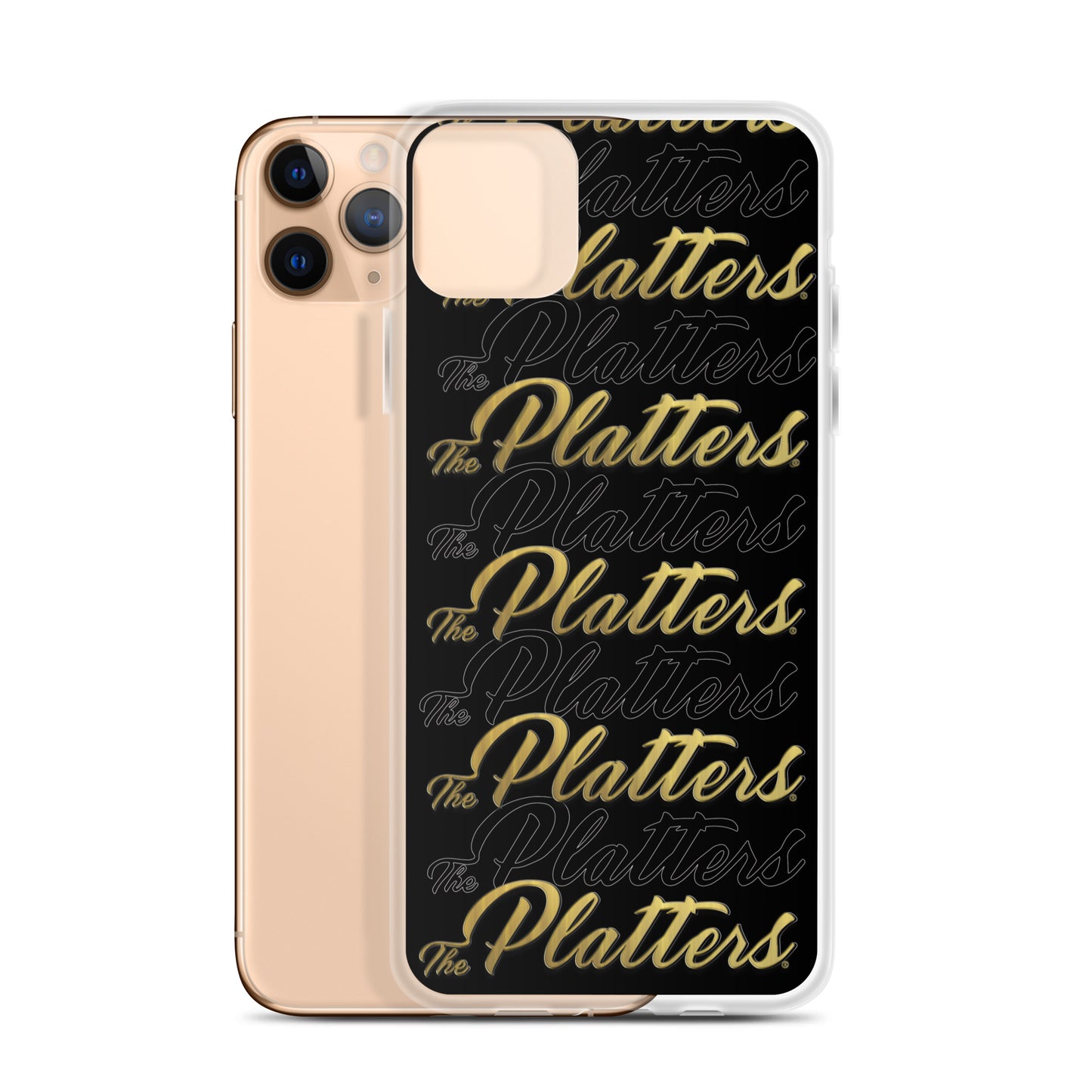 The Platters®️Clear Case for iPhone®️