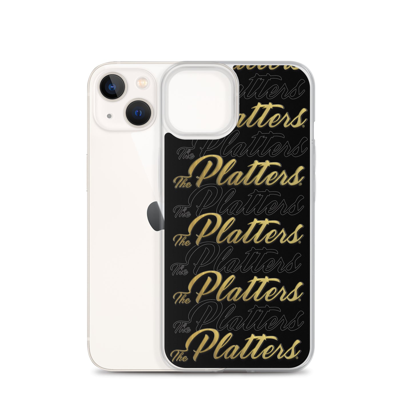 The Platters®️Clear Case for iPhone®️