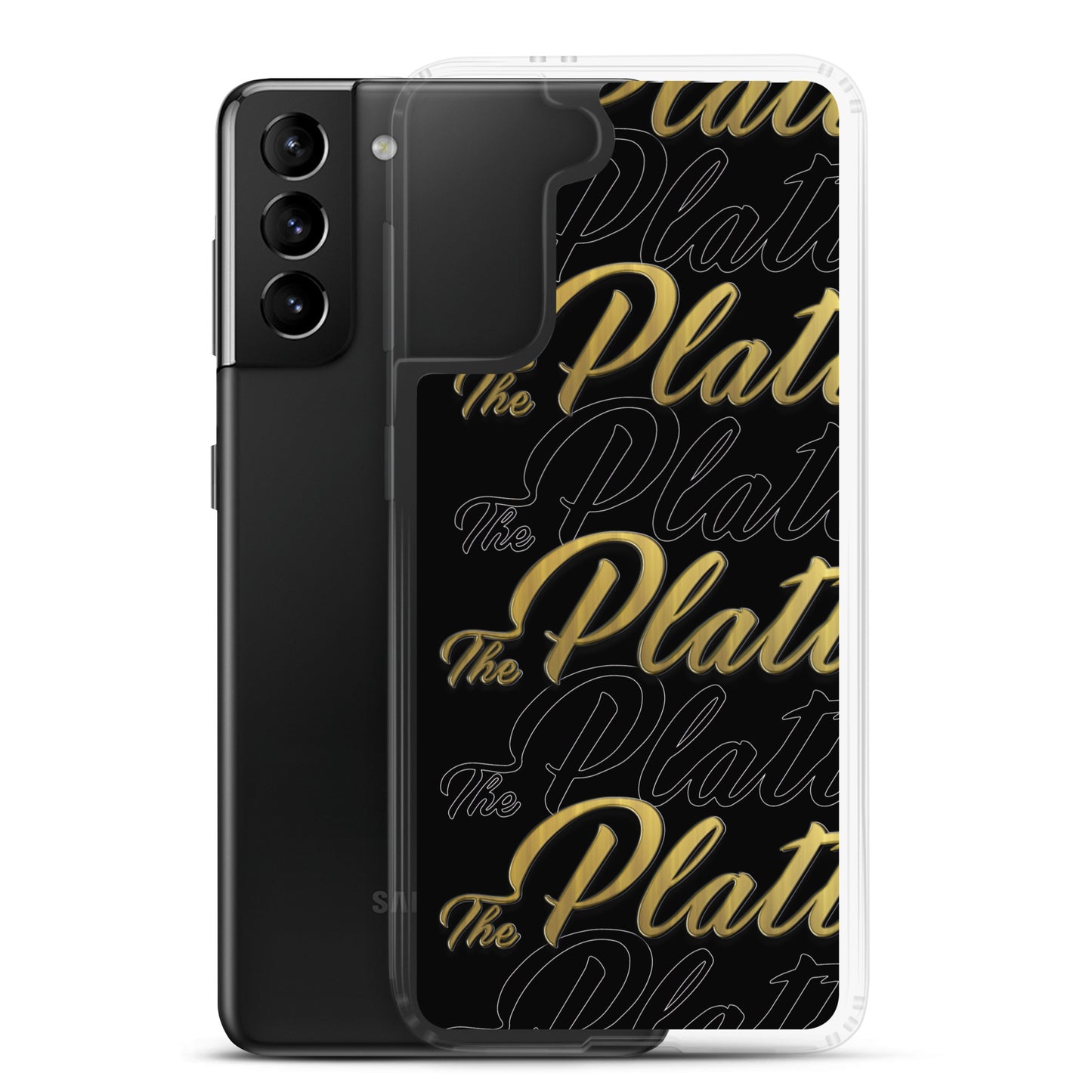 The Platters®️ Clear Case for Samsung®