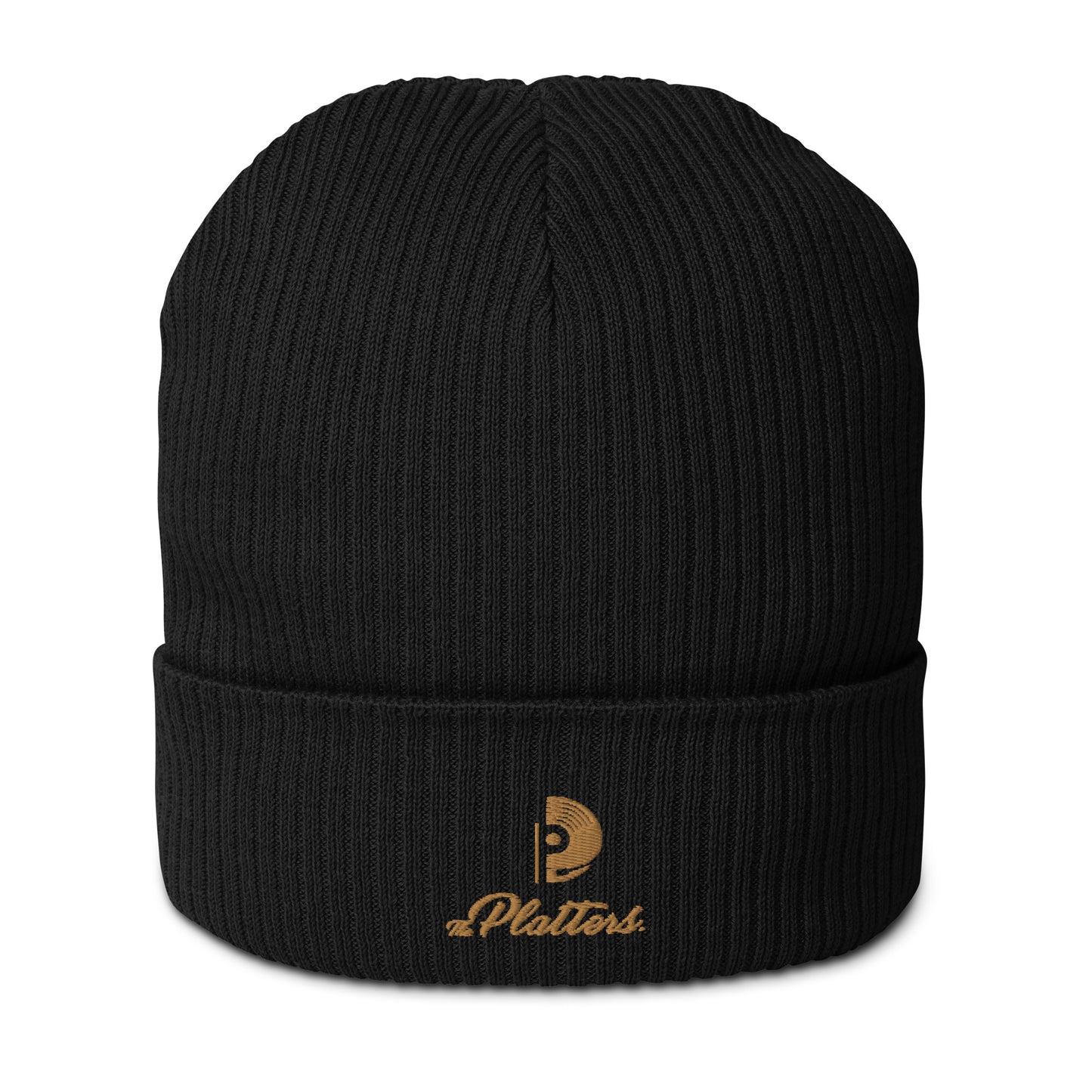 The Platters®️ Organic Ribbed Beanie