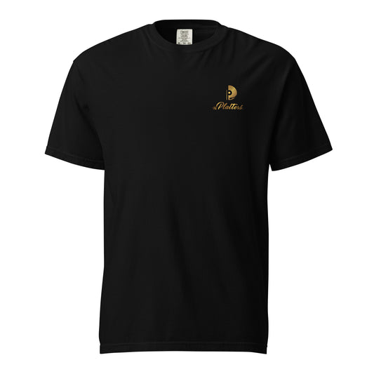 The Platters®️ Gold Record Classic Black T-shirt